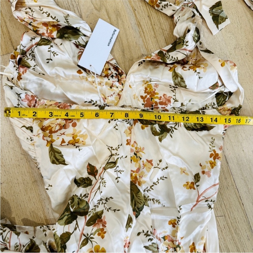 Reformation silk dress NWT - Picture 7 of 10